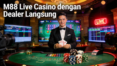 M88 Live Casino dengan Dealer Langsung